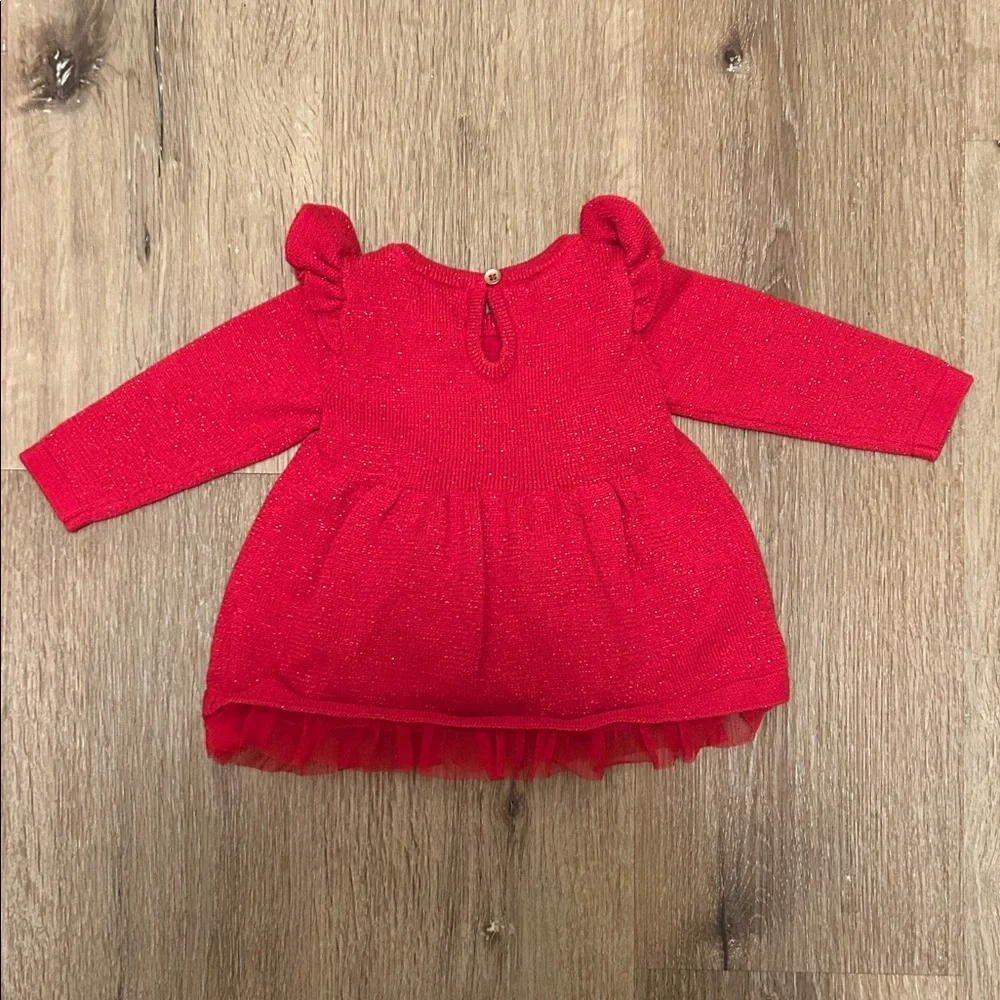 Carter's Sparkling Red Baby Dress